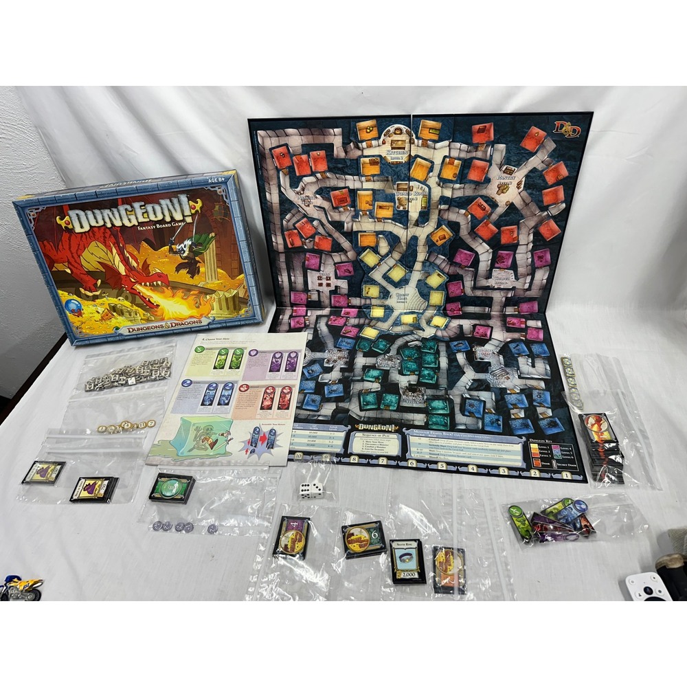 Dungeon! Dungeons & Dragons Fantasy Board Game 2014 Wizards of the Coast